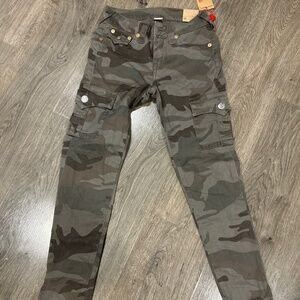 True religion camouflage pants